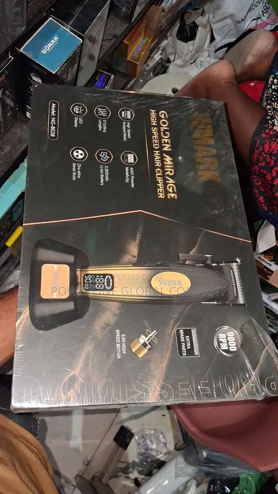 Rechargeable High Cutting Precision Clipper With High Battery Capacity