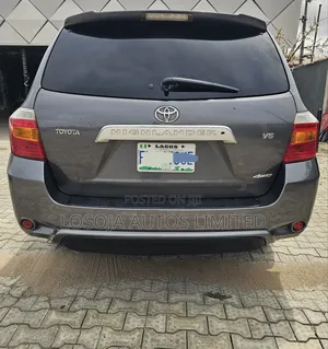 Toyota Highlander Limited 2008 Gray