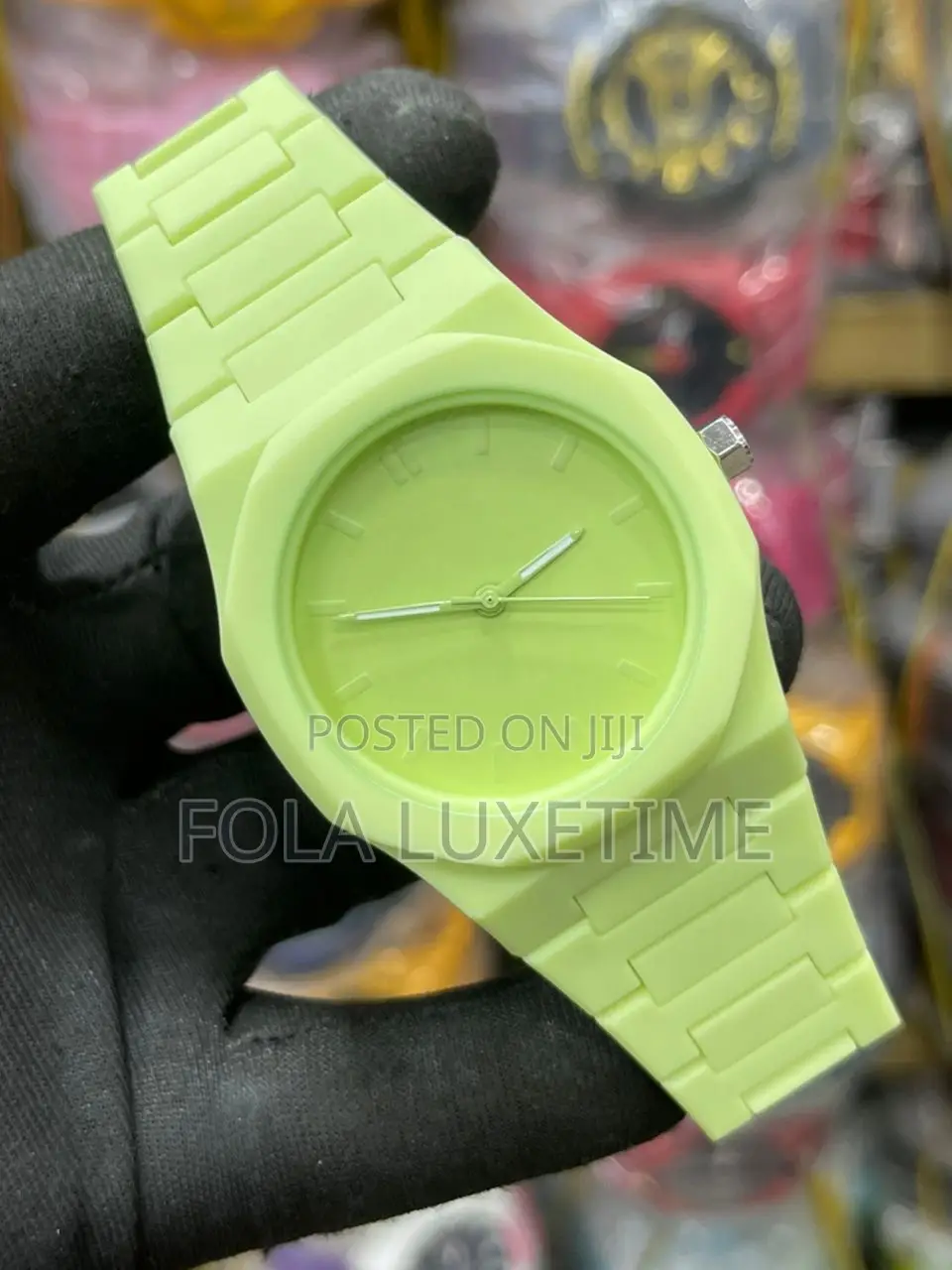 Velenzo Robber Chain Watch With Full Package