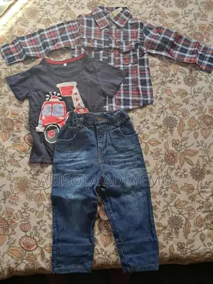 Trendy Boys 3-Piece Outfit Set