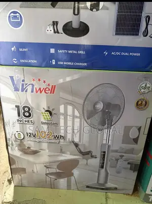 18 Inch Solar Fan