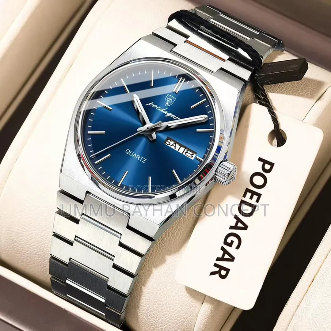 Poedagar Chain Watch Comes With Box and Bag