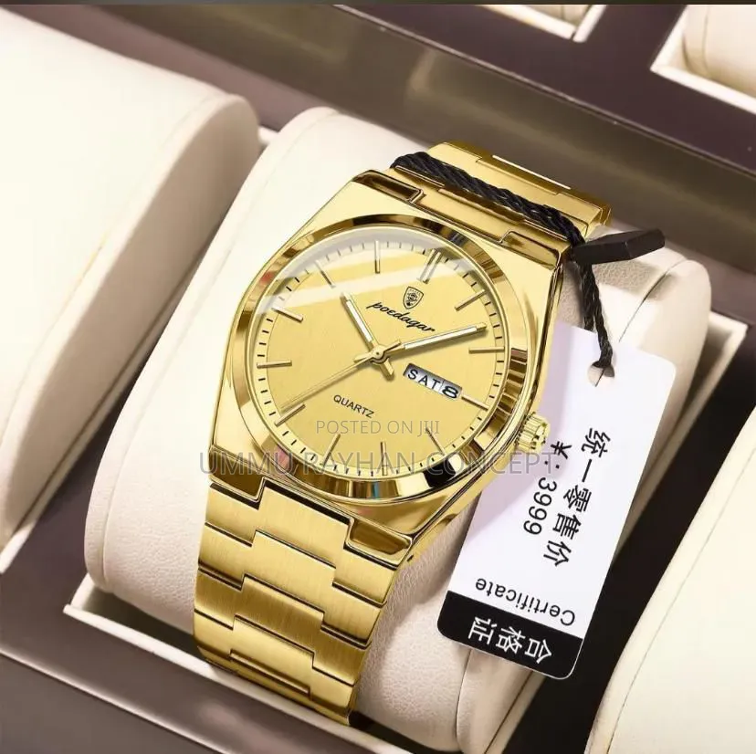 Poedagar Chain Watch Comes With Box and Bag