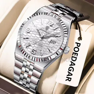 Poedagar Wristwatch Comes With Box and Bag