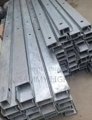 8ft Galvanized Channel Iron