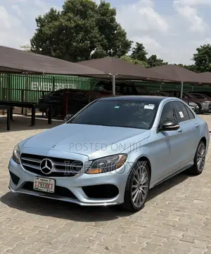 Mercedes-Benz C300 Sport 4dr AWD 4Matic Sedan (2.0L 4cyl 7A) 2015 Blue