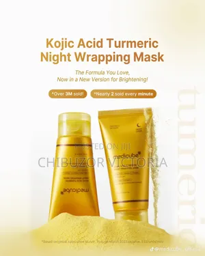 Tumeric Night Wrap Face Mask