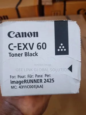 Canon Genuine Toner C-Exv60