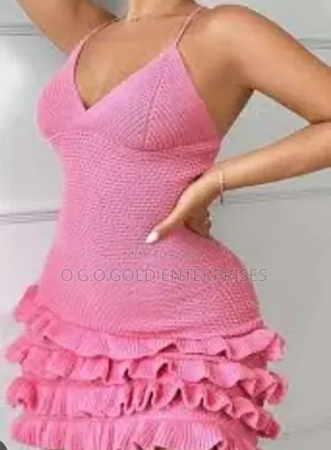 Knitted Gown for Ladies
