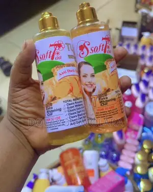 1 Piece) Soft7 Oil Turmeric Super Lightening and Glowing With Honey
