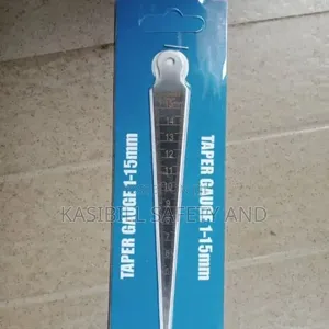 Stainless Steel 1-15mm Taper Gauge