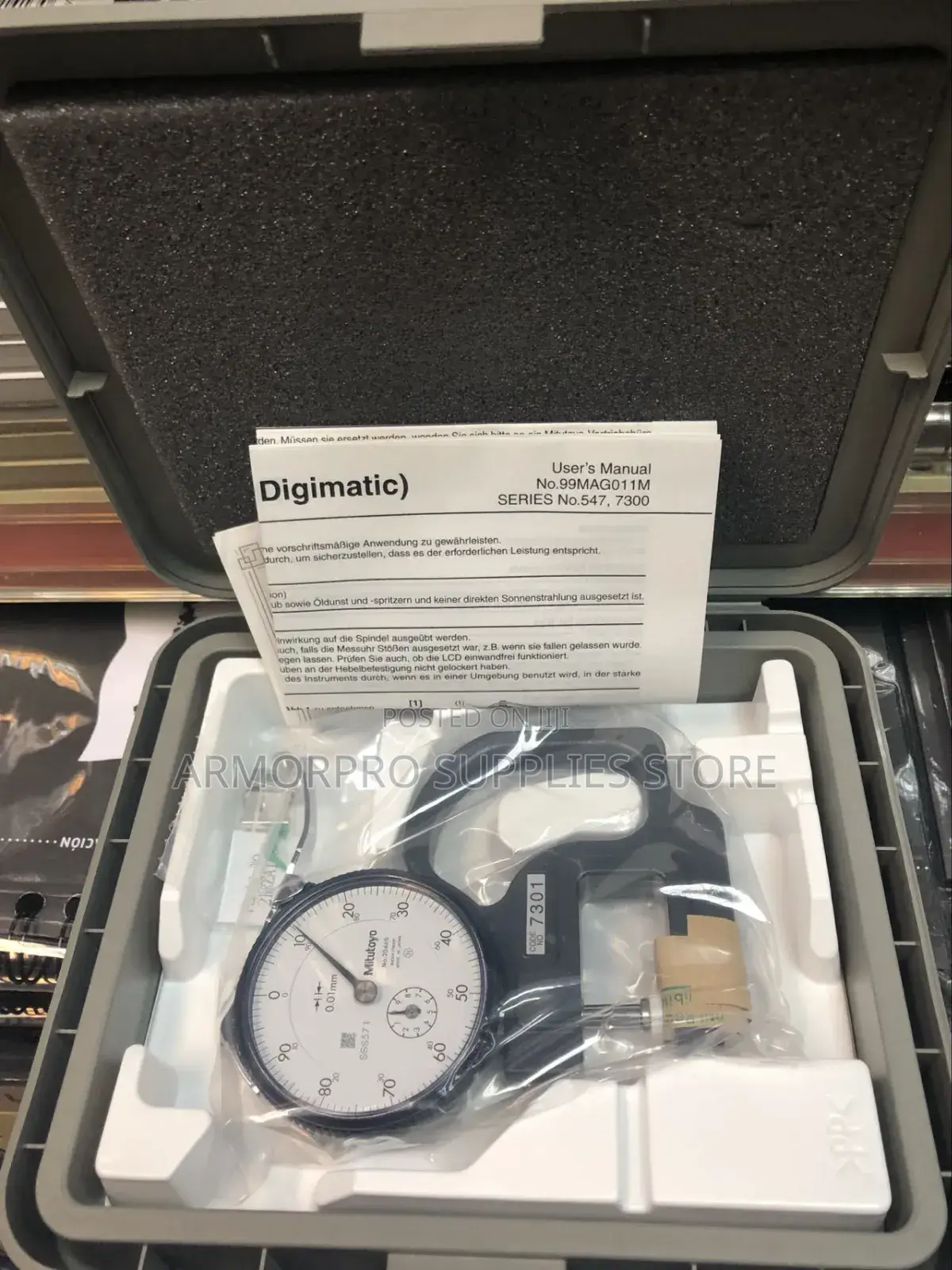 Mitutoyo 7304s Dial Thickness Gauge