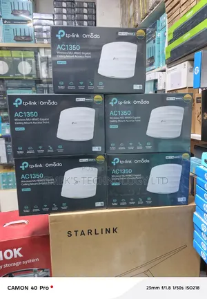 Tplink Omada Ac1350 Wireless Ceiling Mount Eap 225 Access Point