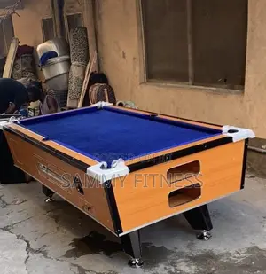Locally Made Coin Snooker Table Brown Body