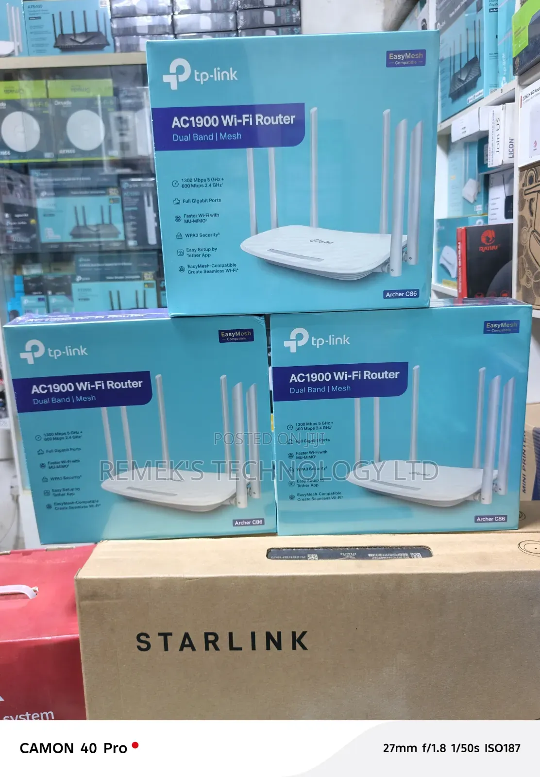 Tplink Ac1900 Wi-Fi Router (Dualband/Mesh)