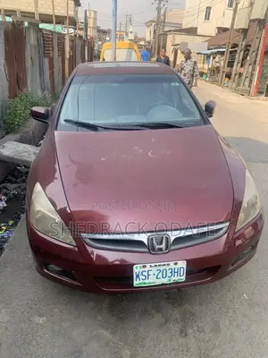 Honda Accord 2.4 2007 Red
