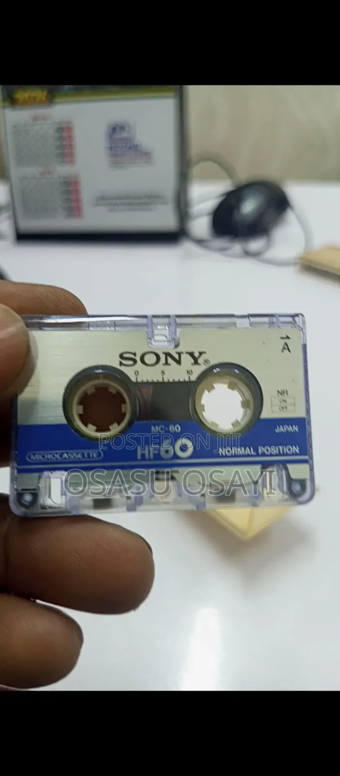 Micro Cassette Conversion (Mindjet)