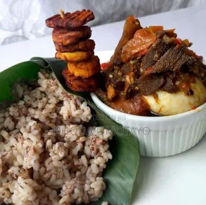 1000ml of Ofada Rice With Sauce