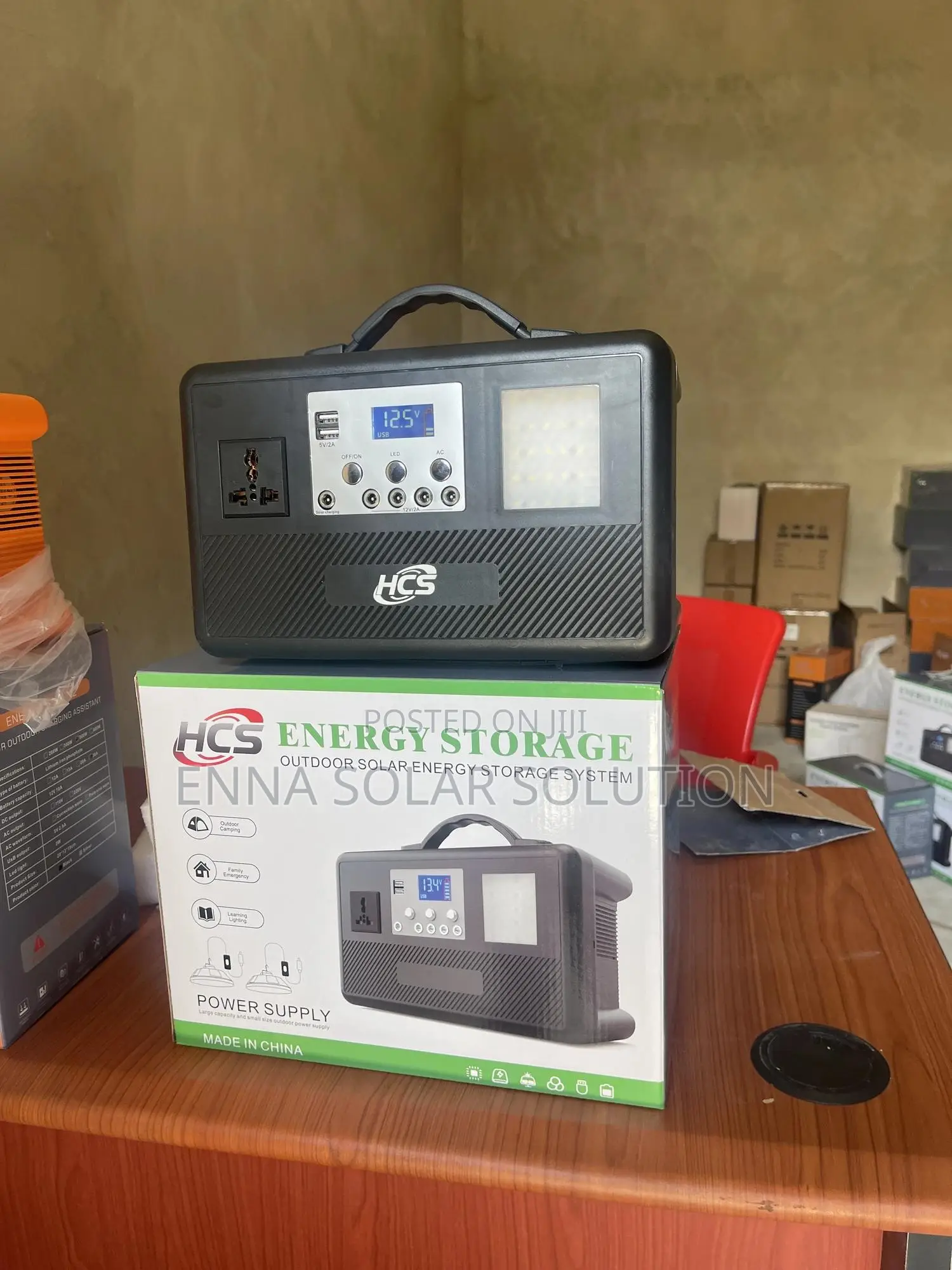 300w Portable Energy Storage System (Solar Generator)