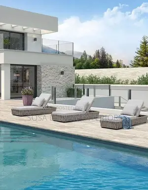 Premium Outdoor Wicker Sun Lounger