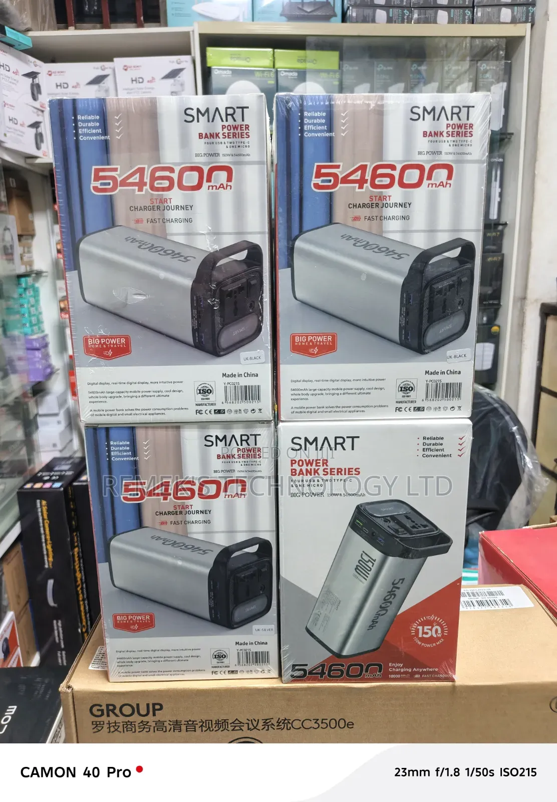 Smart Laptop Powerbank 54600mah