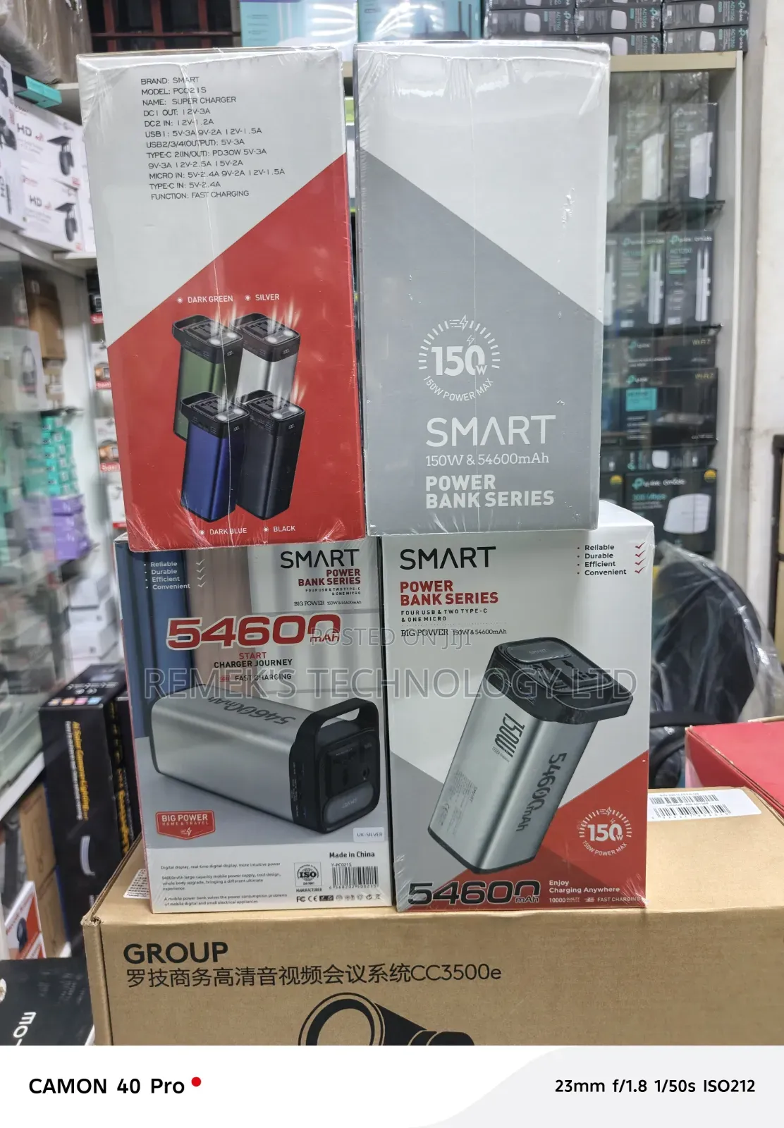 Smart Laptop Powerbank 54600mah