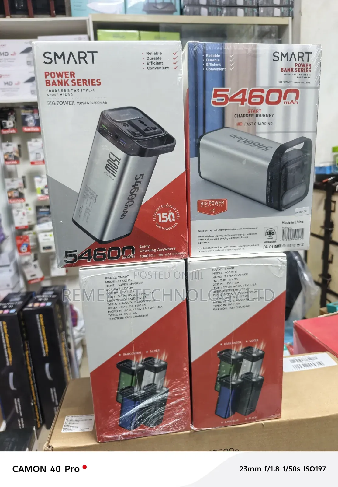 Smart Laptop Powerbank 54600mah