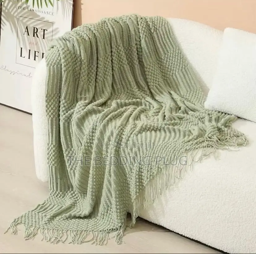 Luxury Knitted Sofa Throw Blanket