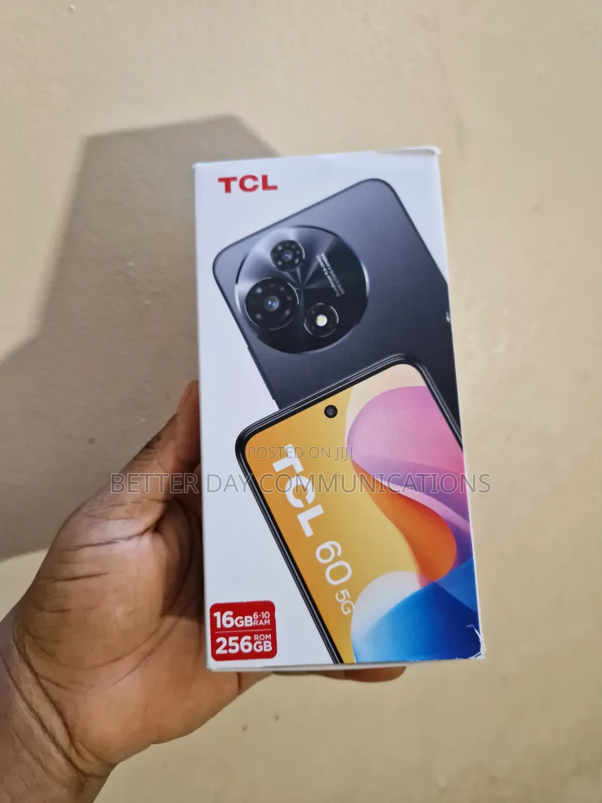 TCL 60 5G 256 GB Black