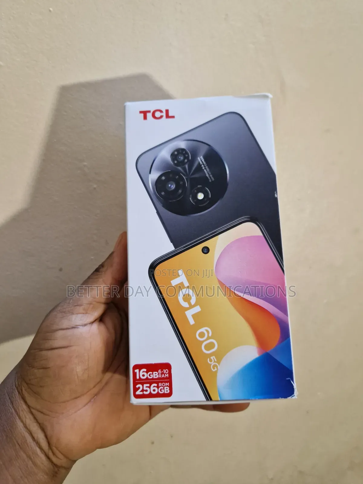TCL 60 5G 256 GB Black