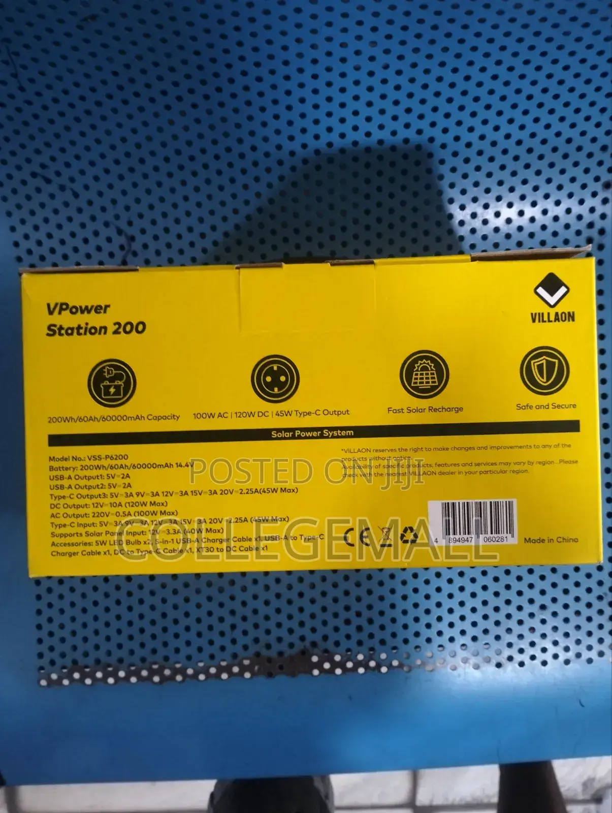 Villaon Vpower Station 200 + Solar Panel