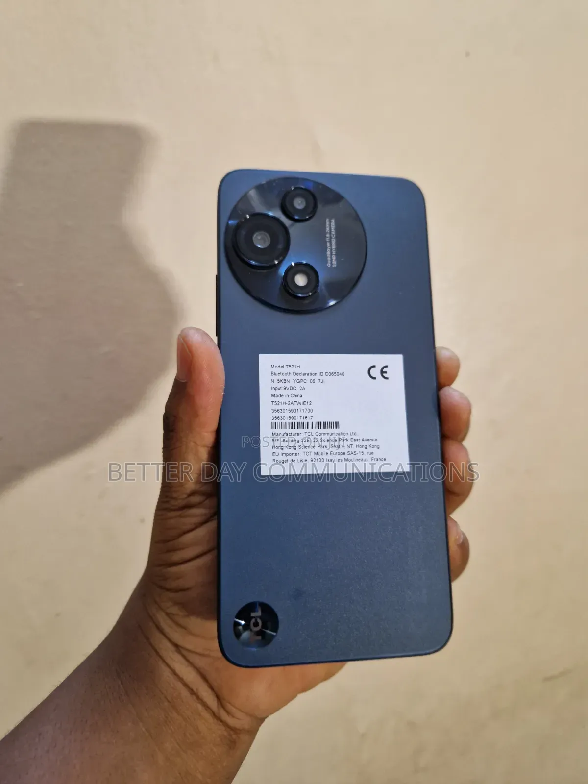 TCL 60 5G 256 GB Black