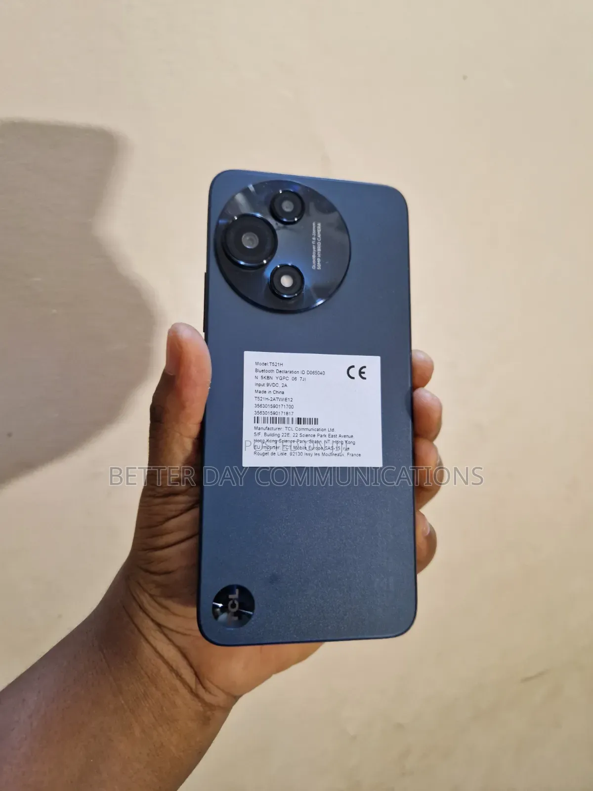 TCL 60 5G 256 GB Black