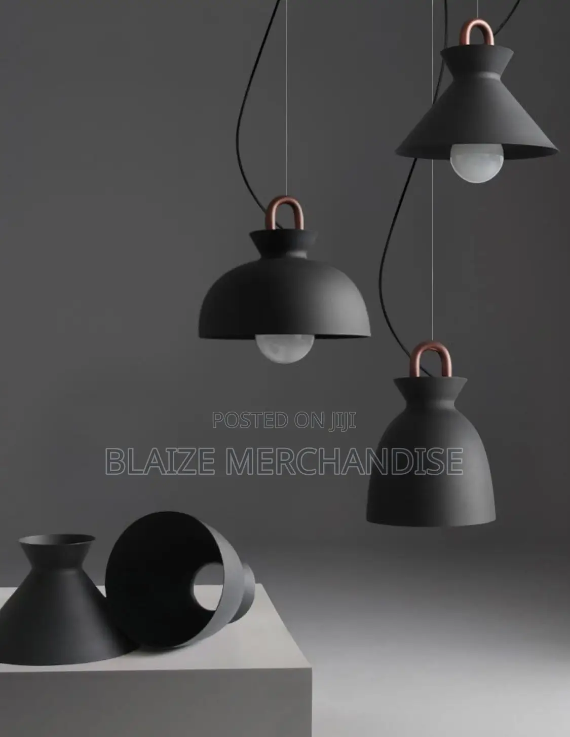 Ceiling Pendant Light, Modern Simple 1 Light Iron Adjustable