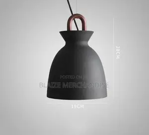 Ceiling Pendant Light, Modern Simple 1 Light Iron Adjustable