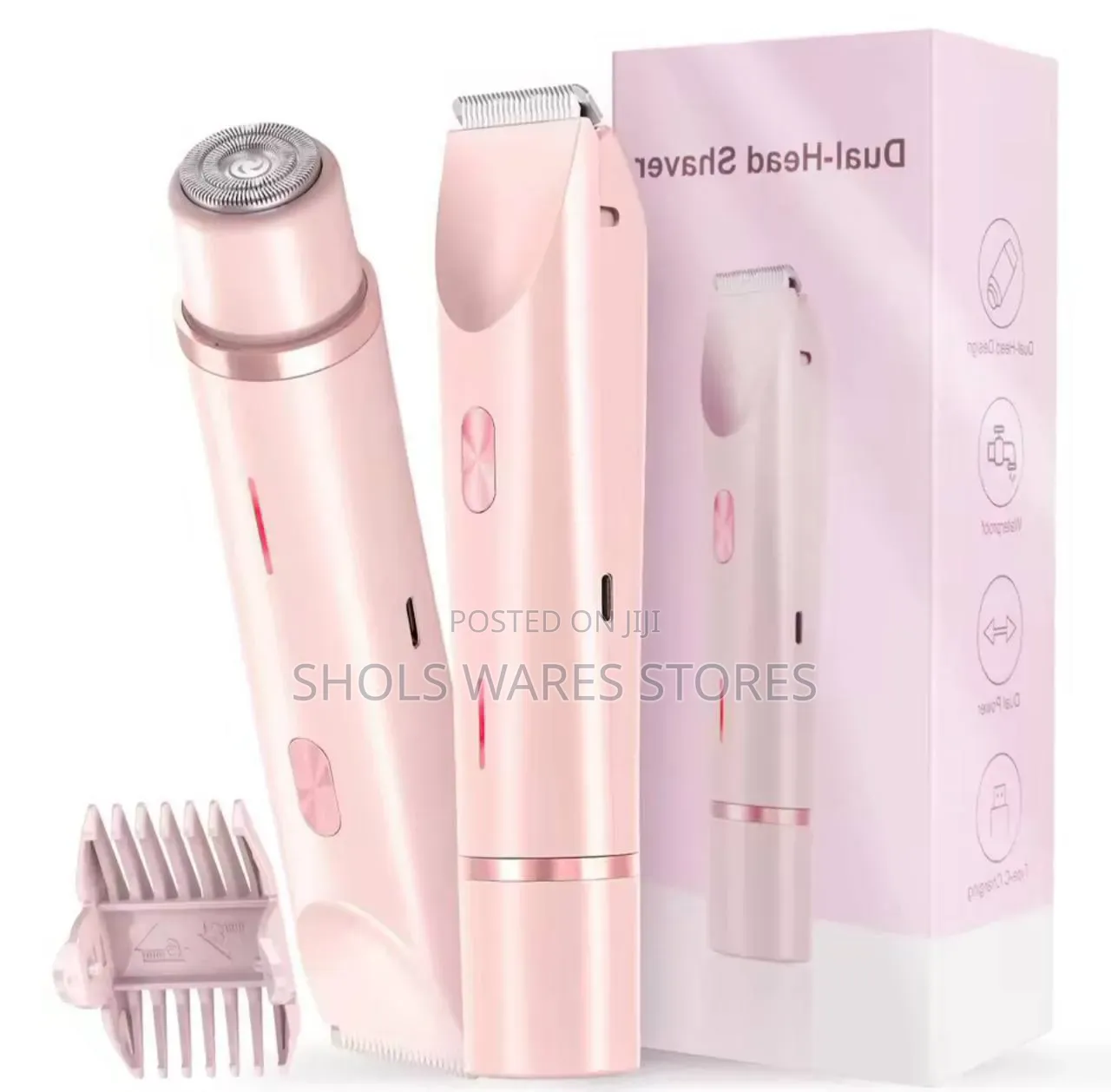 Rechargeable Dual Headed Shaver