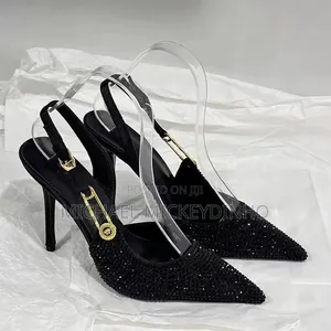 Elegant Fashion Shoes Women's 2025 Solid Outer Wear High Heels