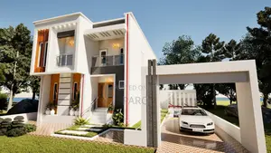 5 Bedroom Duplex Architectural Building Plan