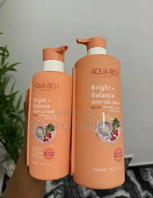 Aqua Rich Bright Balance Bodylotion Niacinamide Alpha Arbutin 500ml