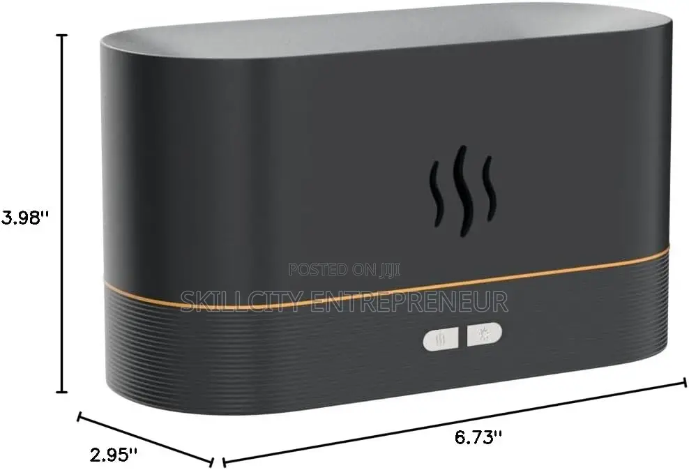 7 Flame Colors Noiseless Essential Oil Diffuser