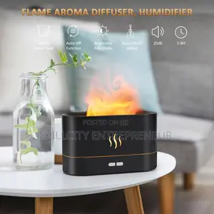7 Flame Colors Noiseless Essential Oil Diffuser