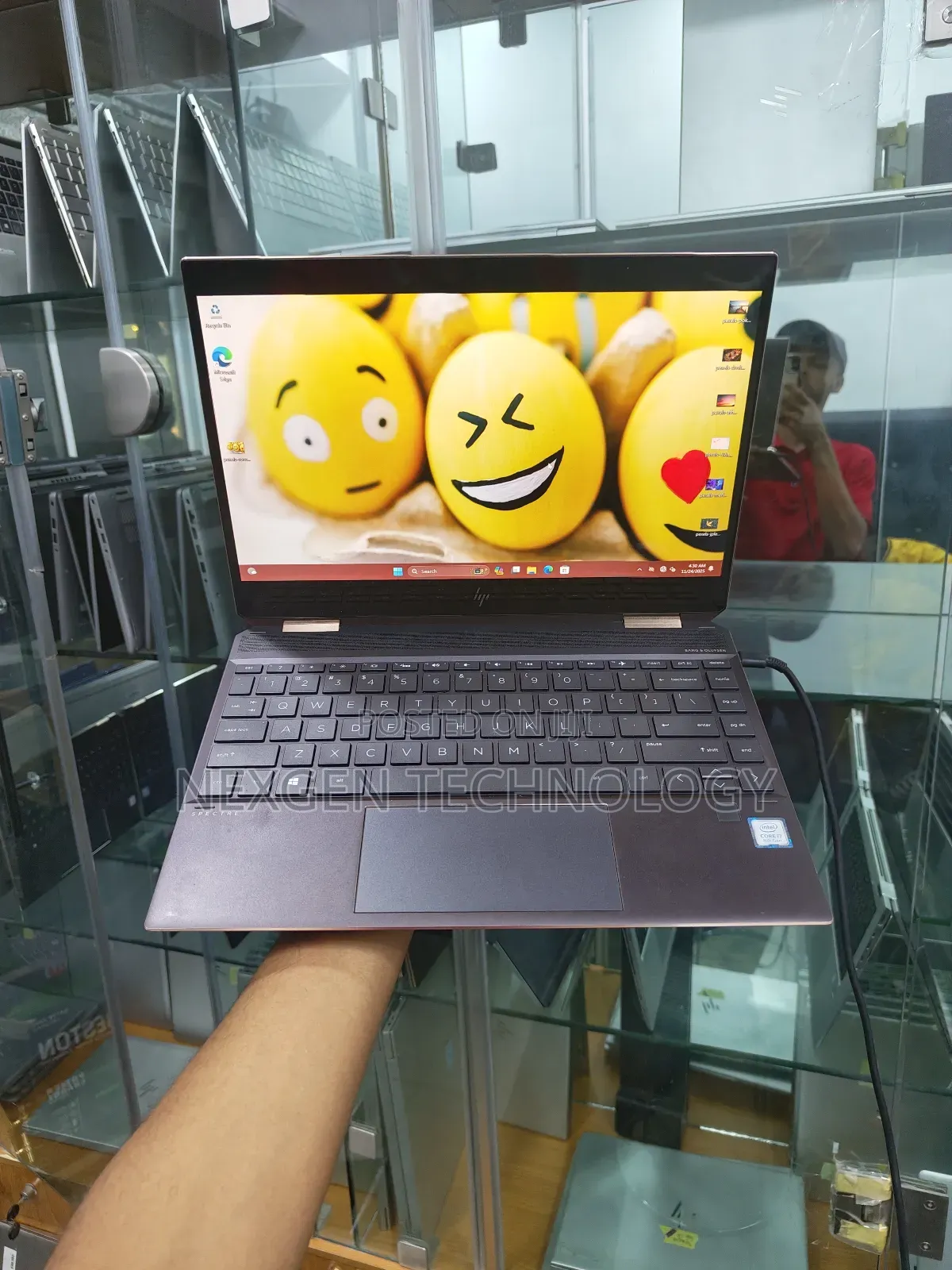 Laptop HP Spectre X360 13t 8GB Intel Core i7 SSD 256GB