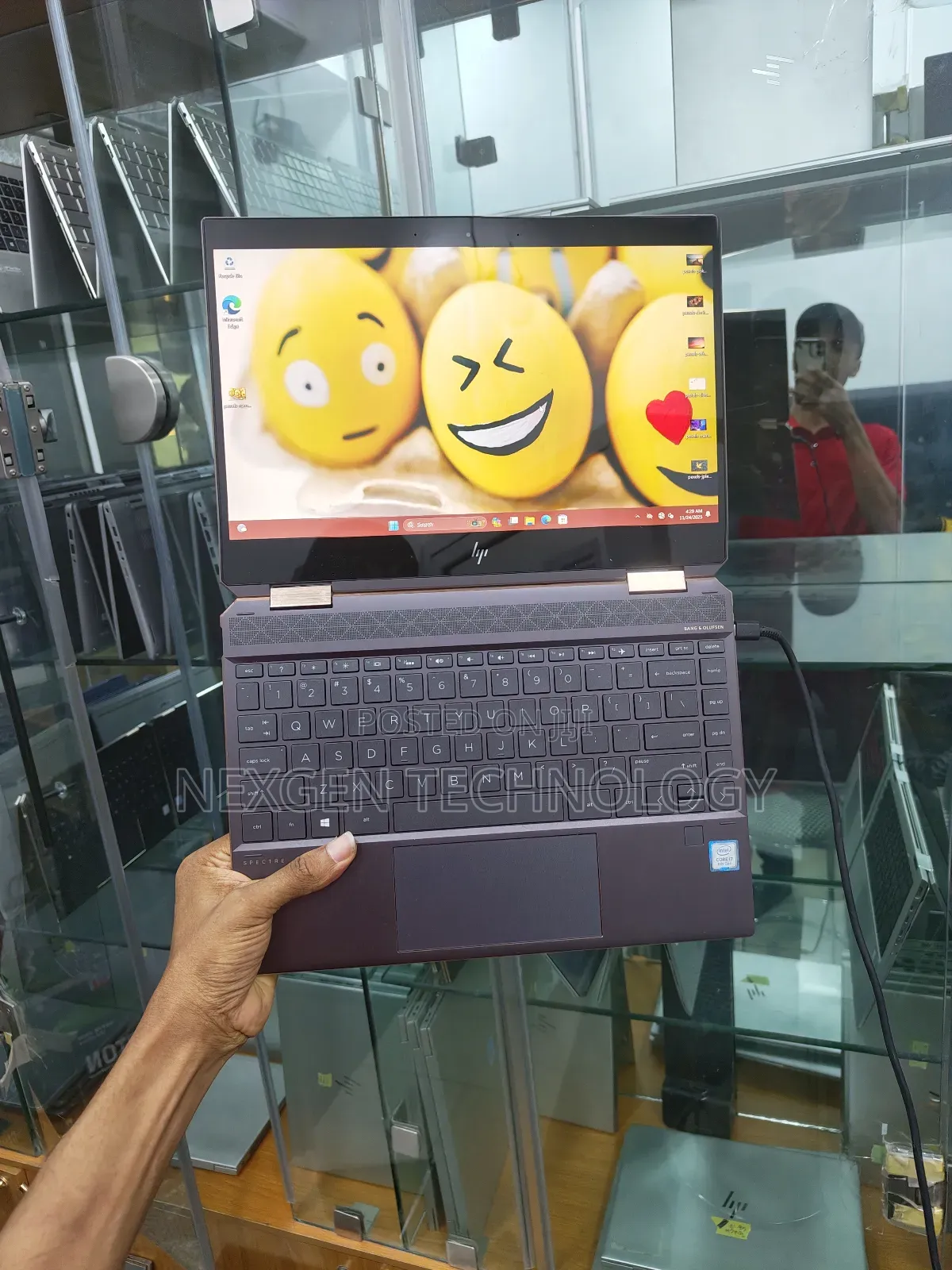 Laptop HP Spectre X360 13t 8GB Intel Core i7 SSD 256GB