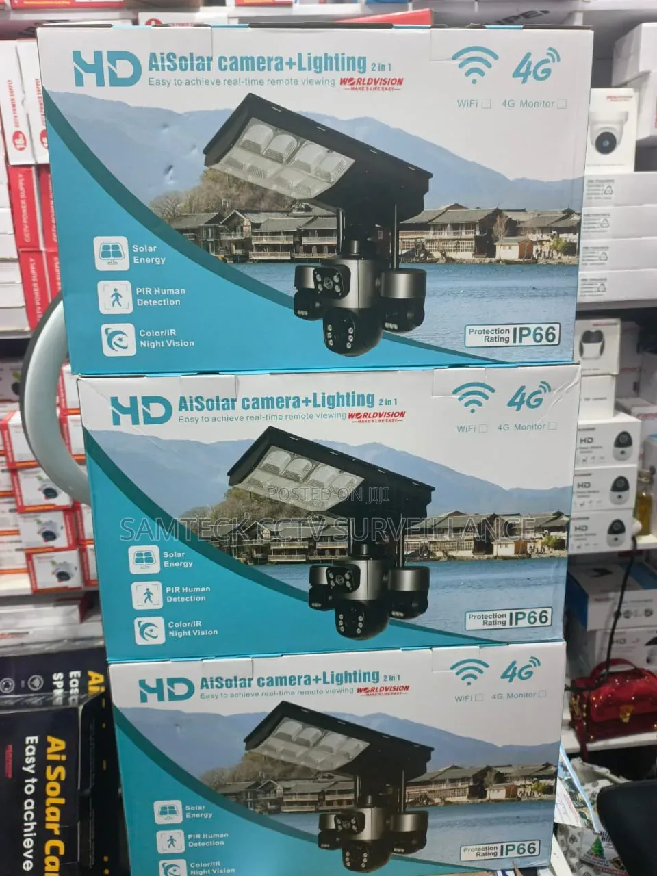 Ai Solar Camera Lighting