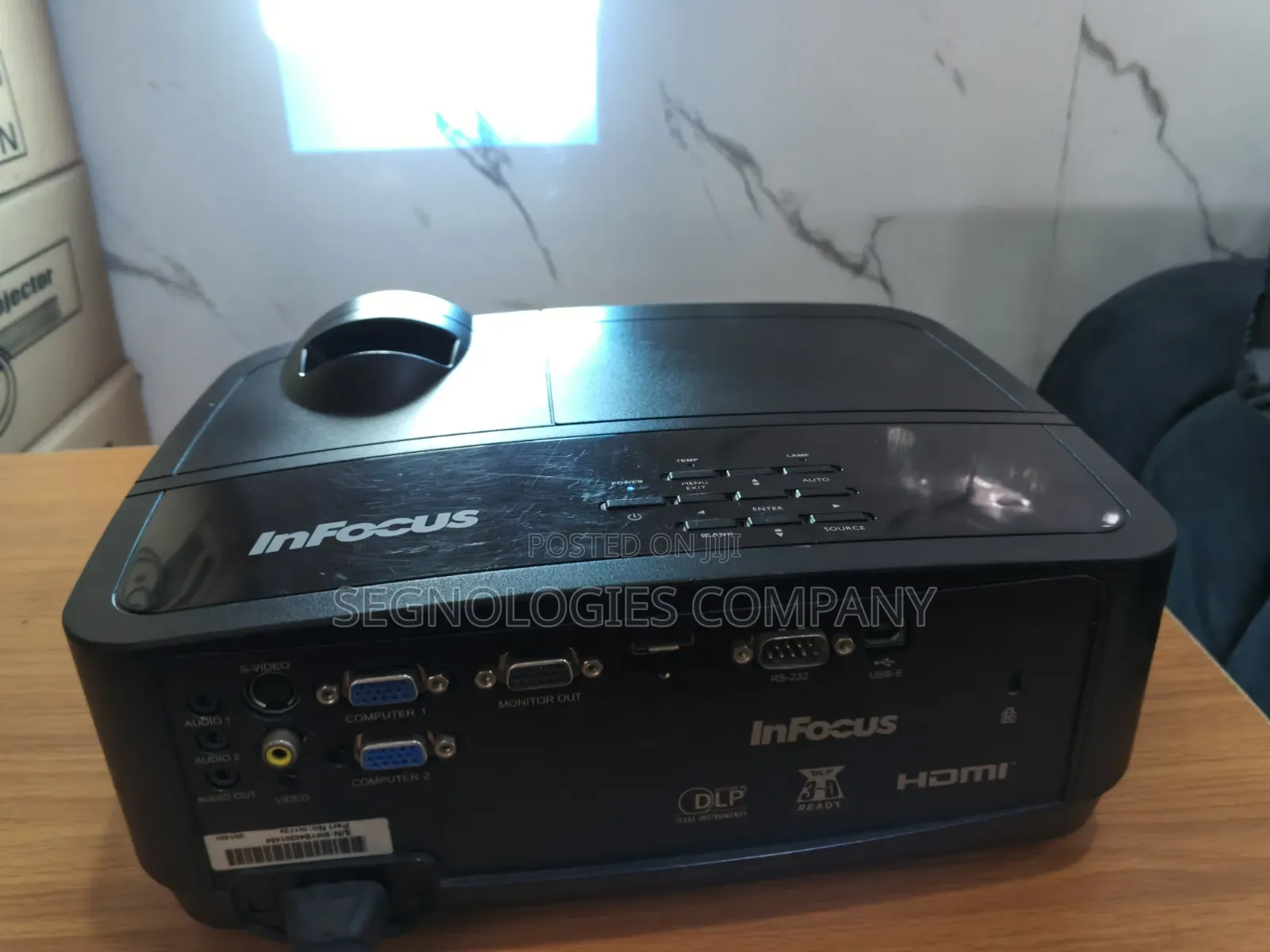 Infocus In112a 3000 Lumens Svga 3d Ready DLP Projector