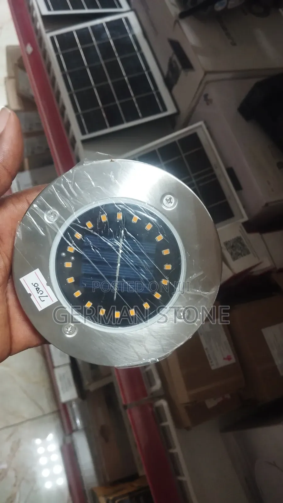 Matiho Solar Powered 8led Ground Mounted Lights