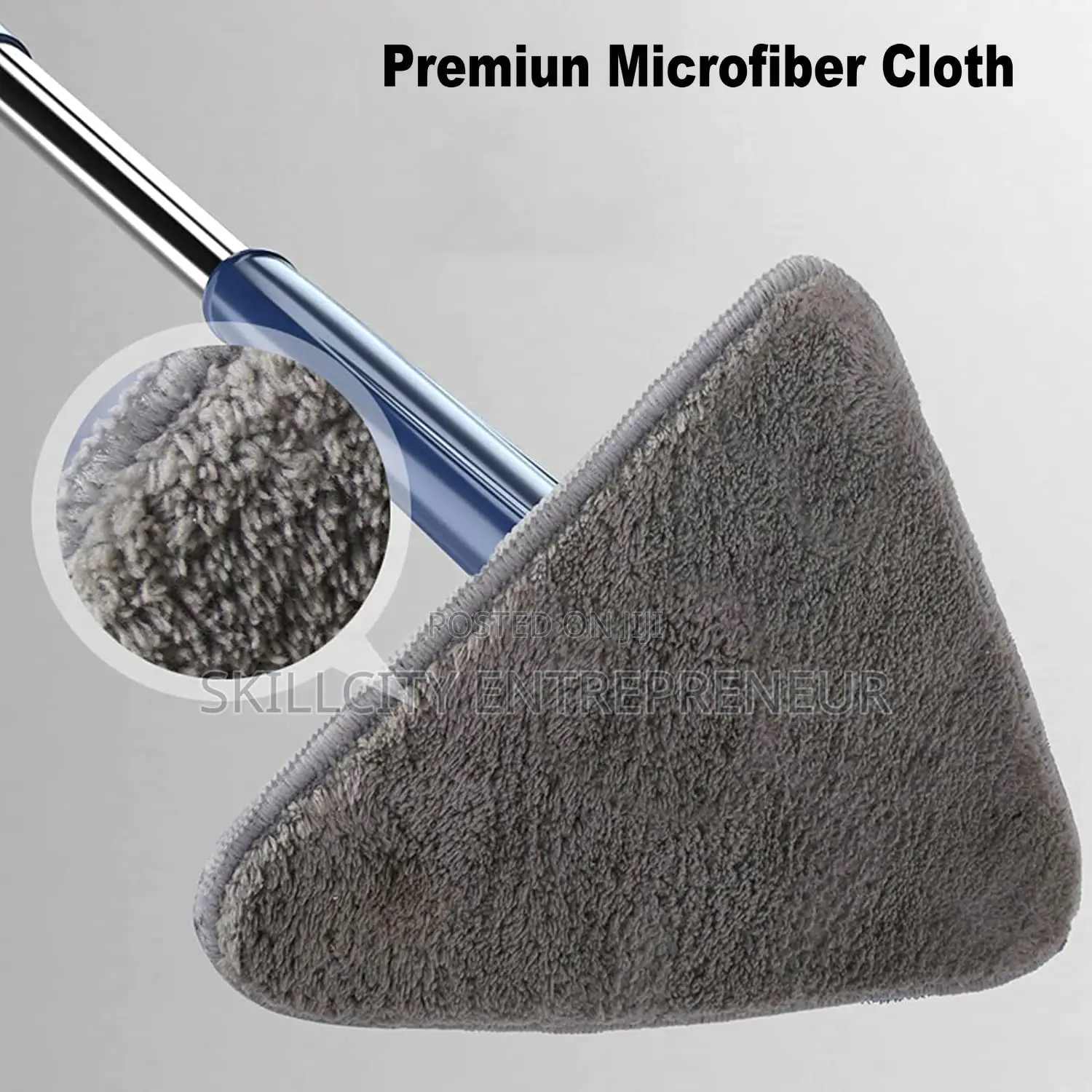 Microfiber Triangular Twist Water Mop