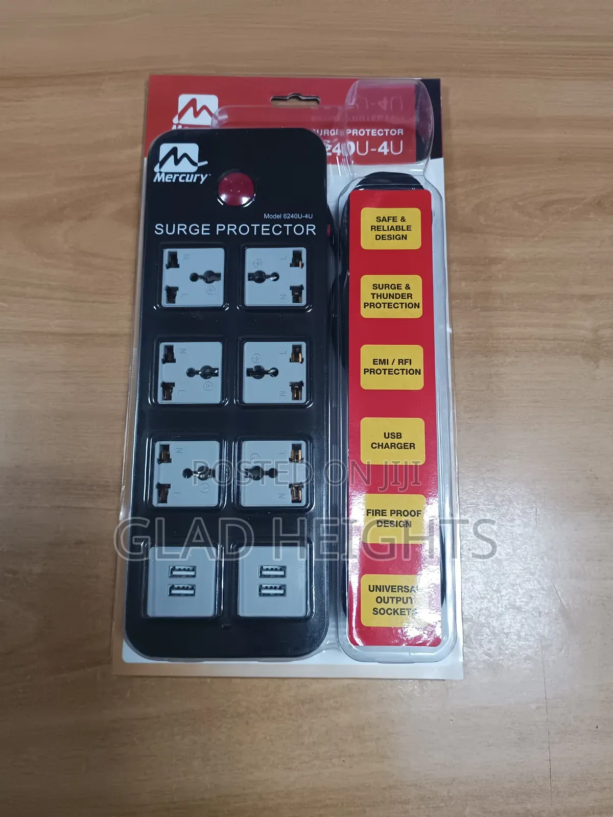 Mercury Surge Arrest 6 Outlets