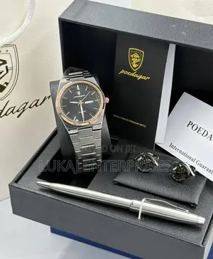 Poedagar Classic Gift Set Watch