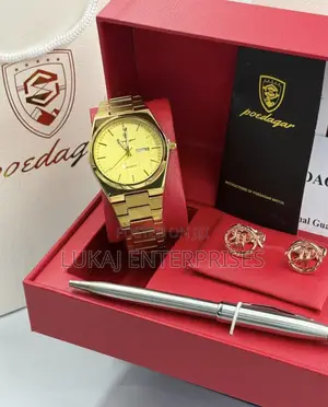 Poedagar Classic Gift Set Watch